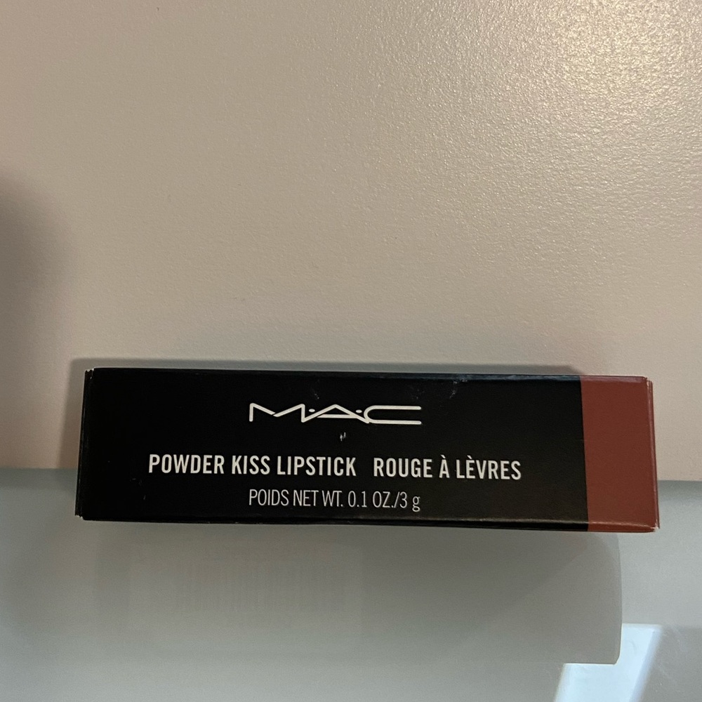 MAC powder kiss lipstick 💄 “devoted chili” NEW!